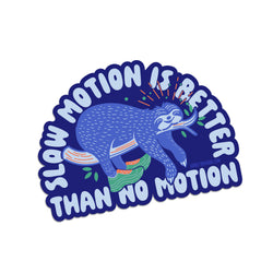 Running Sticker - Slow Motion Is Better Than No Motion