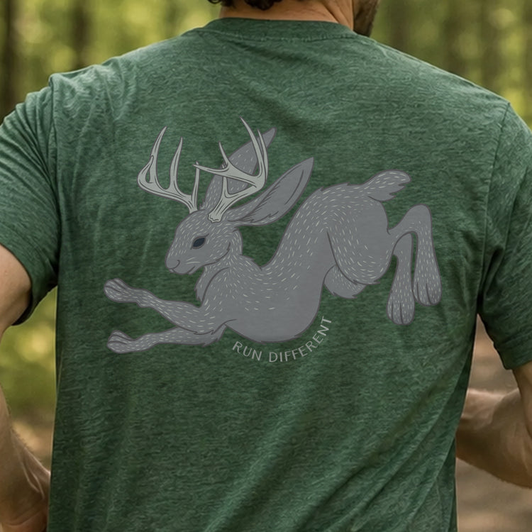 Running Short Sleeve T-Shirt - Run Different (Back Design)