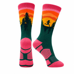 Running Mid-Calf Sock - Sunset Runner