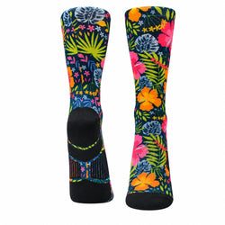 Running Mid-Calf Sock - Aloha