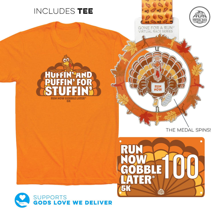 Virtual Race - Run Now Gobble Later® 5K (2026)