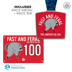 Virtual Race - Fast & Feral - The Jimothy 5K/10K