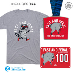 Virtual Race - Fast & Feral - The Jimothy 5K/10K