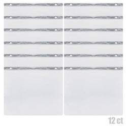 BibFOLIO Race Bib Vinyl Protector Sheets - 1 Pack (12/pack)