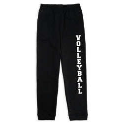 Volleyball Fleece Sweatpants - Volleyball [Black/Youth X-Large] - SS