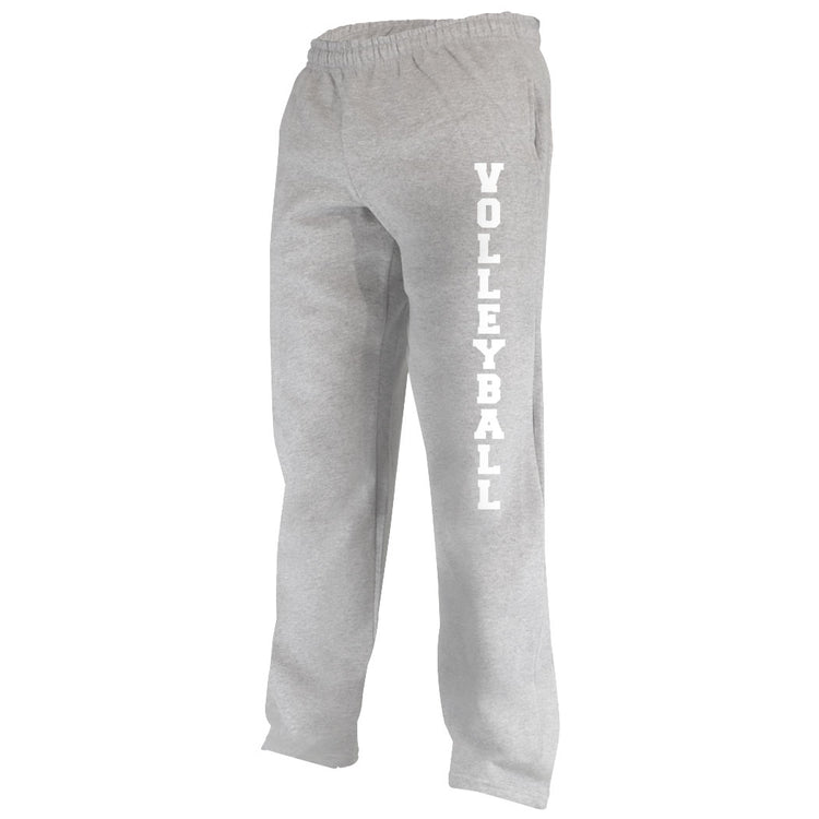 Volleyball Fleece Sweatpants [Gray/Adult Medium] - SS