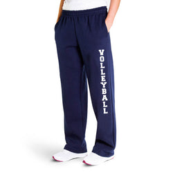 Volleyball Fleece Sweatpants - Volleyball [Adult X-Large/Navy] - SS