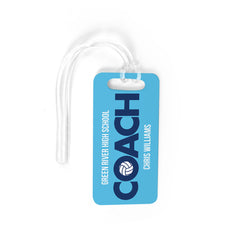 Volleyball Bag/Luggage Tag - Personalized Coach