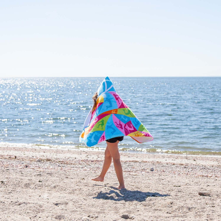 Volleyball Hooded Towel - Players