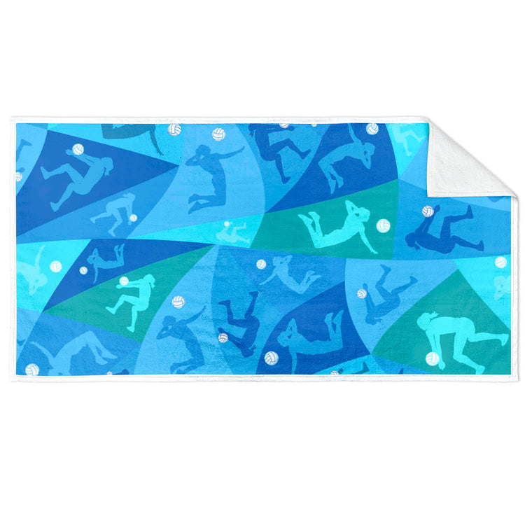 Volleyball Premium Beach Towel - Player