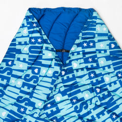 Volleyball Gameday Puffle Blanket - Bump Set Spike