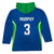 Custom Team Lightweight Long Sleeve ShieldDri Hoodie - Volleyball