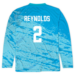 Custom Team Long Sleeve Velocitee T-Shirt  - Volleyball