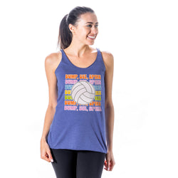Volleyball Women's Everyday Tank Top - Bump, Set, Spike