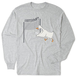 Volleyball Tshirt Long Sleeve - Goosebumps