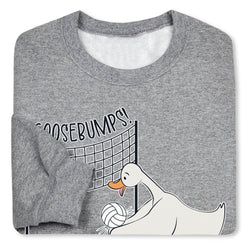 Volleyball Crewneck Sweatshirt - Goosebumps