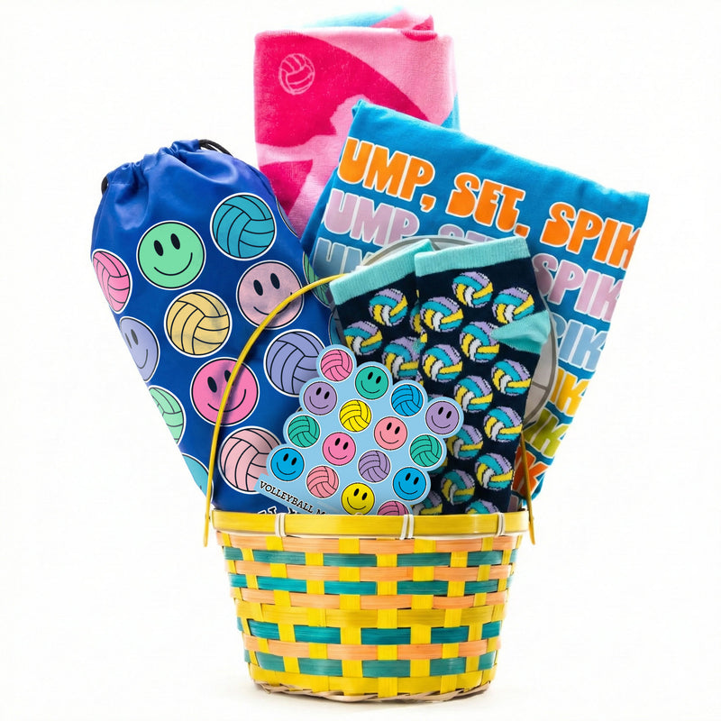Volleyball Easter Basket - Bump Set Spike