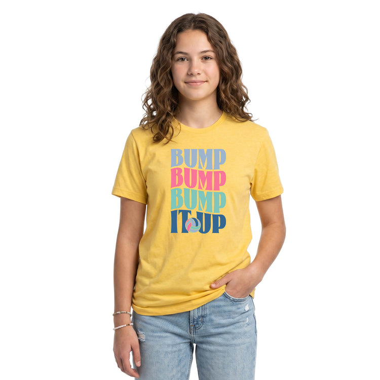 Volleyball Short Sleeve T-Shirt - Bump Bump Bump It Up