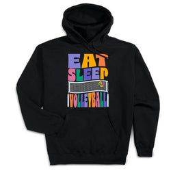 Volleyball Hooded Sweatshirt - Volley All Day