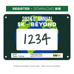 Virtual Race - WM 9th Annual 5K + Beyond (2024) - REGISTRATION ONLY