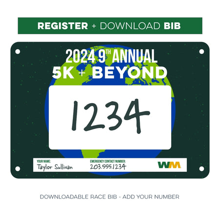 Virtual Race - WM 9th Annual 5K + Beyond (2024) - REGISTRATION ONLY
