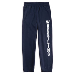 Wrestling Fleece Sweatpants - Wrestling [Navy/Youth Small] - SS