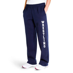 Wrestling Fleece Sweatpants - Wrestling [Navy/Adult Large] - SS
