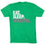 Wrestling T-shirt Short Sleeve Eat. Sleep. Wrestle. [Green/Adult Large] -SS