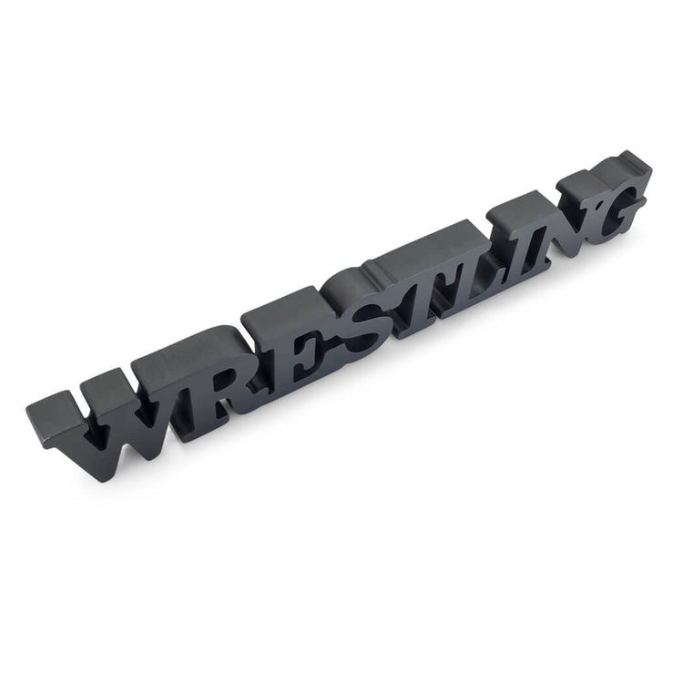 Wrestling Ready For Team Autograph Wood Words