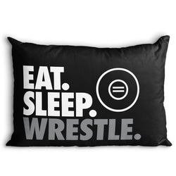 Wrestling Pillowcase - Eat Sleep Wrestle