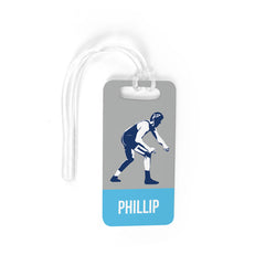 Wrestling Bag/Luggage Tag - Personalized Wrestler
