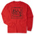 Wrestling Tshirt Long Sleeve - All I Do Is Pin [Youth Medium/Red] - SS