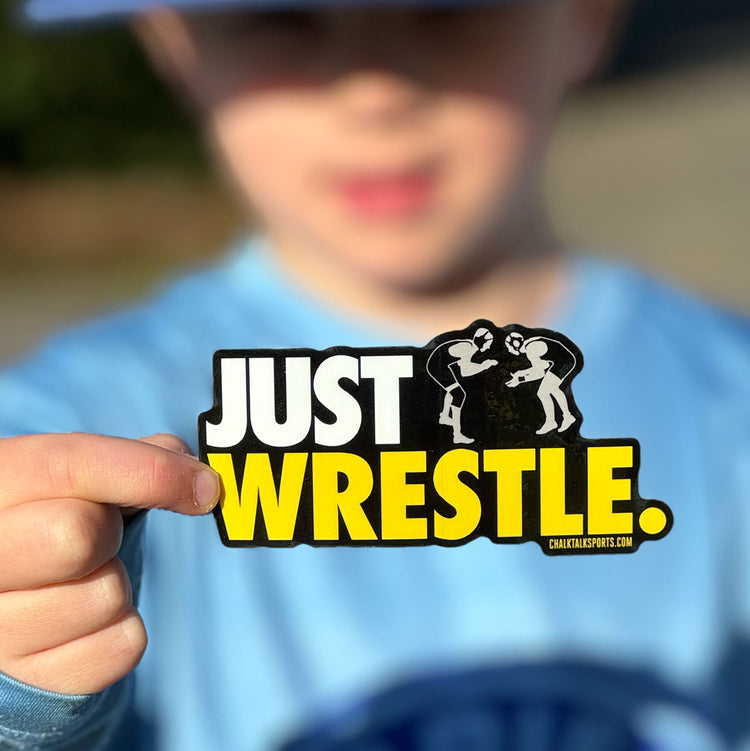 Wrestling Sticker - Just Wrestle