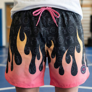 Wrestling Ryder™ Shorts - Flames