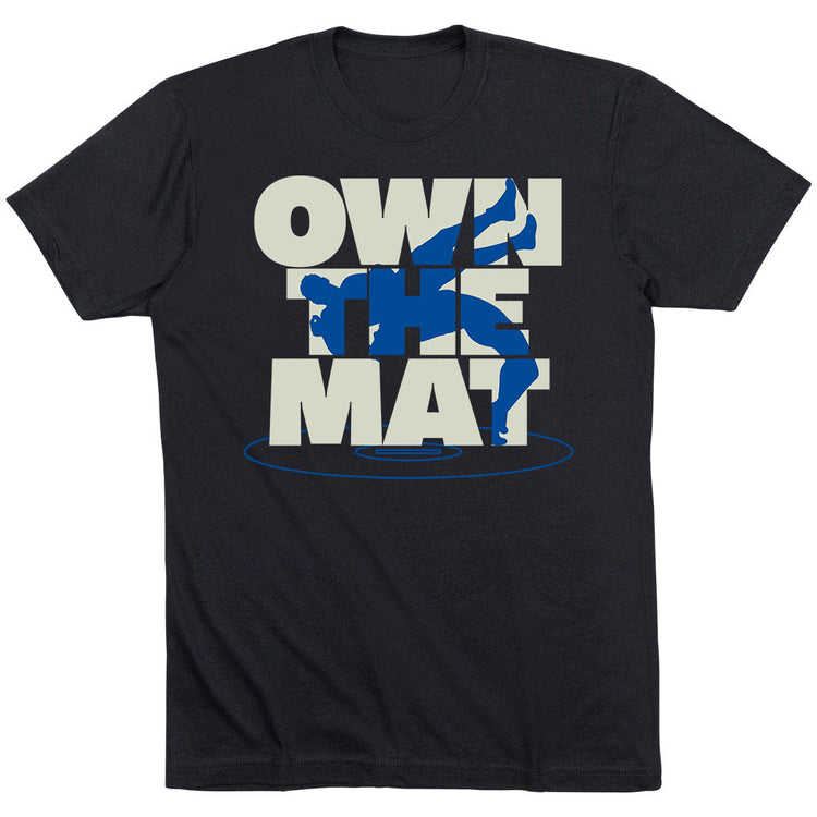 Wrestling T-Shirt Short Sleeve - Own The Mat