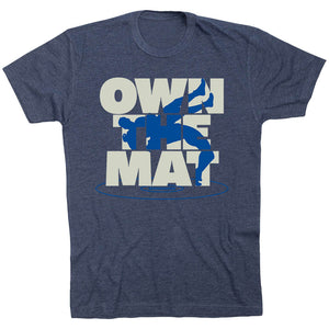 Wrestling T-Shirt Short Sleeve - Own The Mat