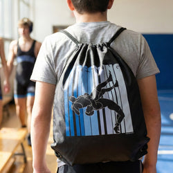Wrestling Drawstring Backpack - All Day