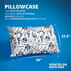 Wrestling Pillowcase - Icons