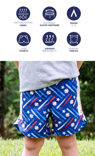 RYDER BASEBALL SHORTS