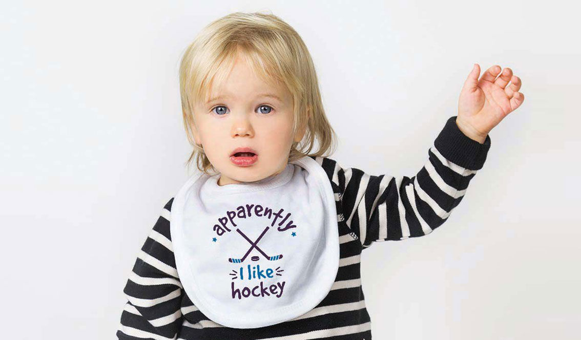 Everyday Hockey Day Baby Grow Sleepsuit Boys Girls 