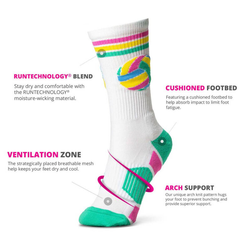 Volleyball Mid calf Socks