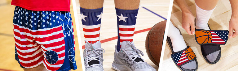 BASKETBALL PATRIOTIC