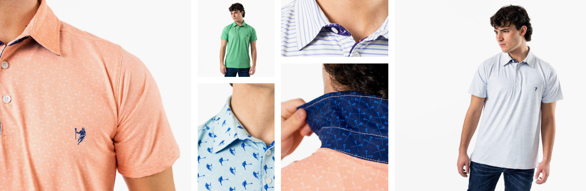 Lacrosse polos top