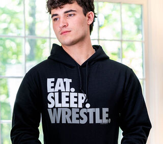 Wrestling Hooded Sweatshirt - All I Do Is Pin