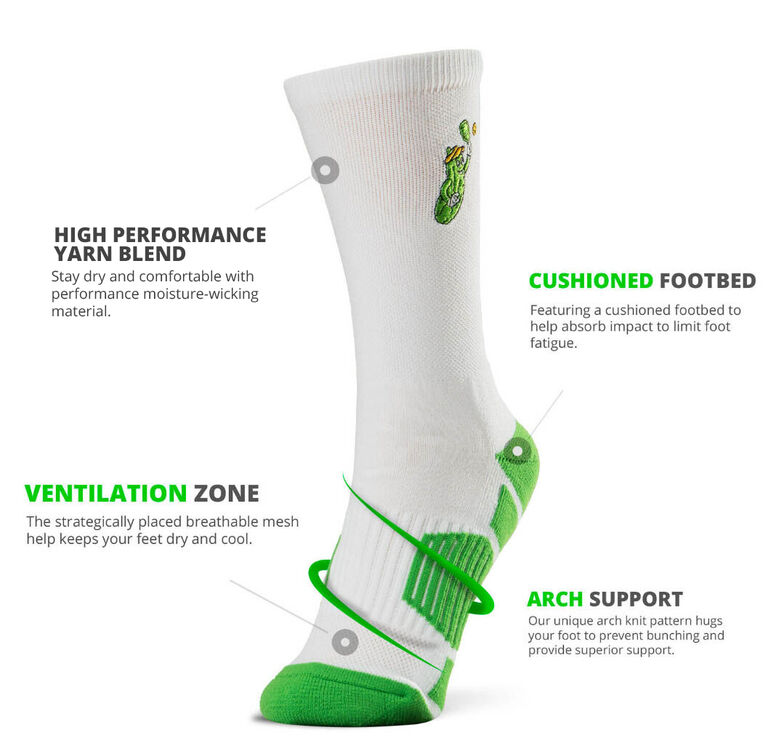 Pickleball Mid calf Socks