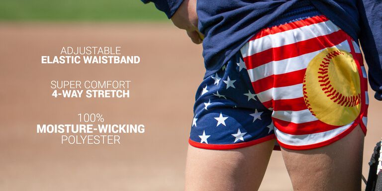 Softball Shorts Details