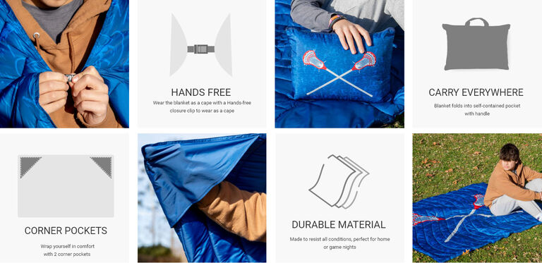 Pufle Blankets Features