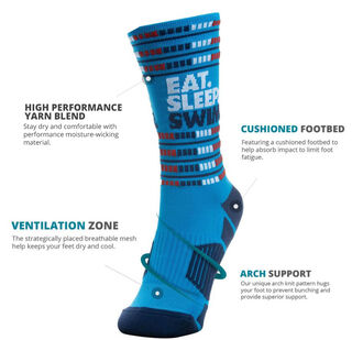 Football Mid calf Socks