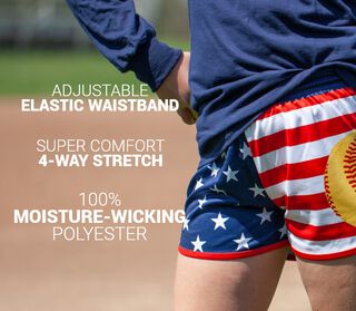Softball Shorts Details