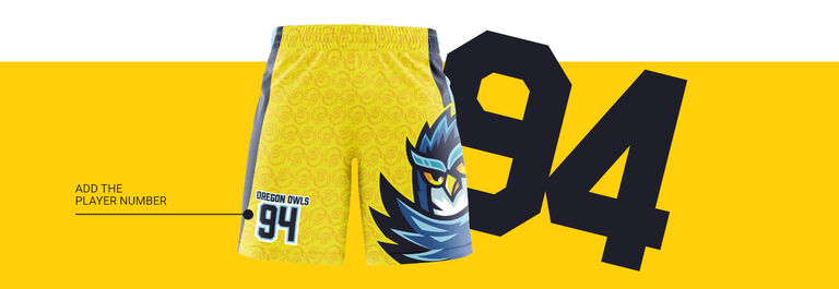 Custom SHORTS NUMBER